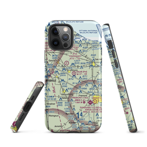 Haar Airport (9OH1) VFR Sectional  Tough iPhone Case