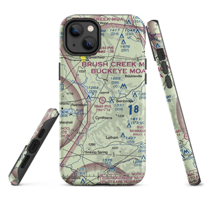 Haas Airport (17OI) VFR Sectional  Tough iPhone Case