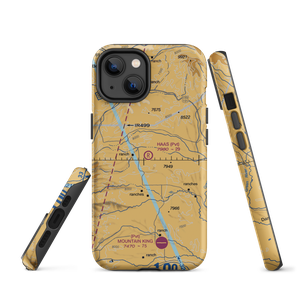 Haas Airport (2WY3) VFR Sectional  Tough iPhone Case