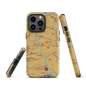Haas Airport (2WY3) VFR Sectional  Tough iPhone Case