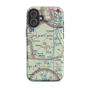 Hacienda De Gay Airstrip (7GA3) VFR Sectional  Tough iPhone Case