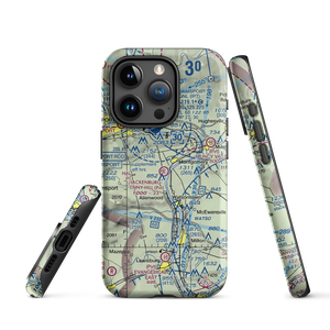 Hackenburg-Penny Hill Airport (6PA3) VFR Sectional  Tough iPhone Case