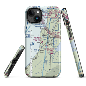 Hackney Landing Seaplane Base (96AK) VFR Sectional  Tough iPhone Case