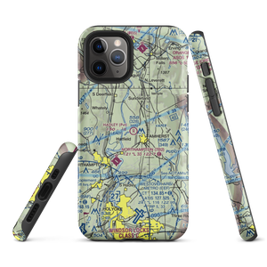 Hadley Airport (03MA) VFR Sectional  Tough iPhone Case