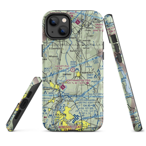 Hadley Airport (03MA) VFR Sectional  Tough iPhone Case