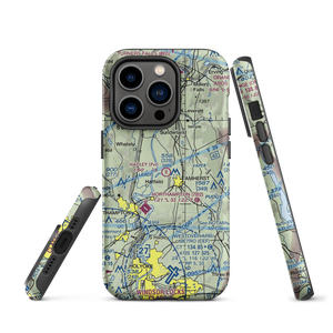 Hadley Airport (03MA) VFR Sectional  Tough iPhone Case