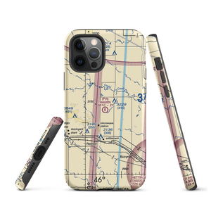 Hagen Private Airport (14ND) VFR Sectional  Tough iPhone Case