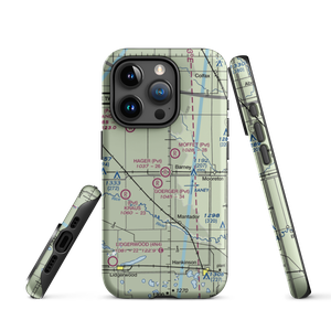 Hager Strip (NA55) VFR Sectional  Tough iPhone Case
