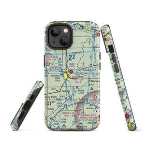 Hagi Landing Area Airport (39IS) VFR Sectional  Tough iPhone Case