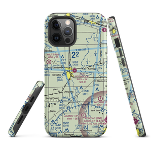 Hagi Landing Area Airport (39IS) VFR Sectional  Tough iPhone Case