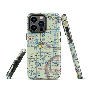 Hagi Landing Area Airport (39IS) VFR Sectional  Tough iPhone Case