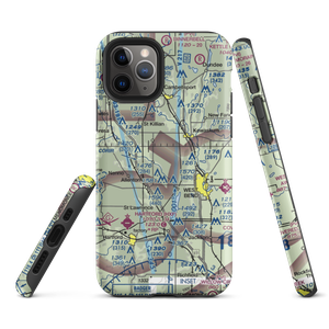 Hahn Sky Ranch Airport (2T5) VFR Sectional  Tough iPhone Case