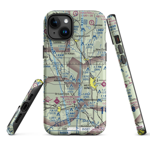 Hahn Sky Ranch Airport (2T5) VFR Sectional  Tough iPhone Case