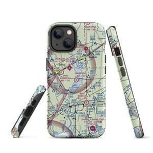 Hahns Airport (6TE3) VFR Sectional  Tough iPhone Case