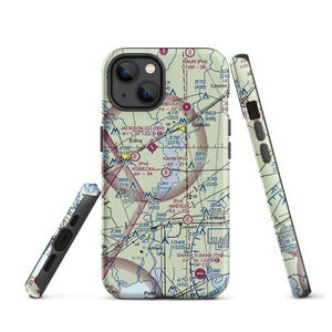 Hahns Airport (6TE3) VFR Sectional  Tough iPhone Case