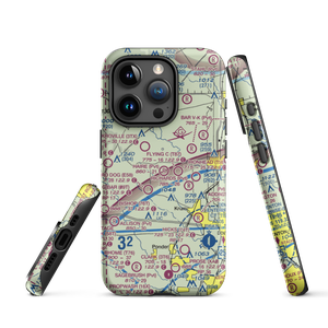 Haire Airport (TX33) VFR Sectional  Tough iPhone Case