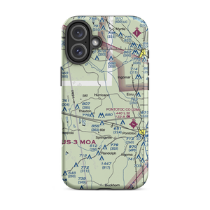 Hale Field (0MS7) VFR Sectional  Tough iPhone Case