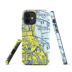 Haley Army Airfield (FSN) VFR Sectional  Tough iPhone Case