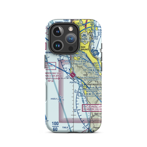 Half Moon Bay Airport (HAF) VFR Sectional  Tough iPhone Case