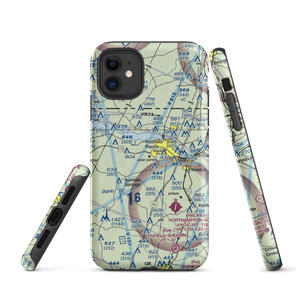 Halifax County Airport (RZZ) VFR Sectional  Tough iPhone Case