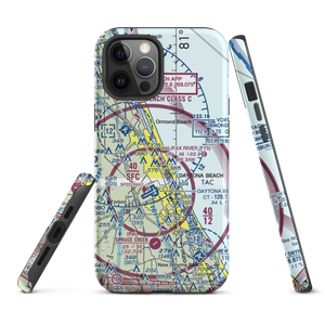 Halifax River Seaplane Base (F15) VFR Sectional  Tough iPhone Case