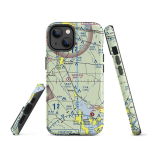 Hall Airport (K00) VFR Sectional  Tough iPhone Case