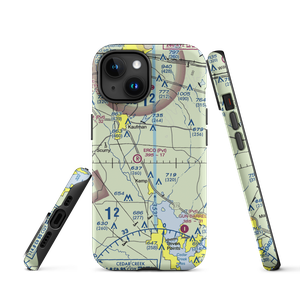 Hall Airport (K00) VFR Sectional  Tough iPhone Case