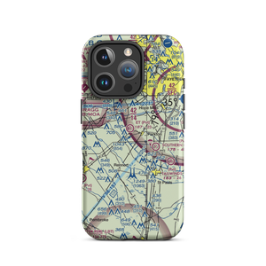 Hall Field (32NC) VFR Sectional  Tough iPhone Case