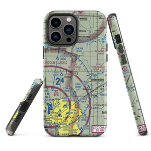 Hall-Feld Airport (68NE) VFR Sectional  Tough iPhone Case