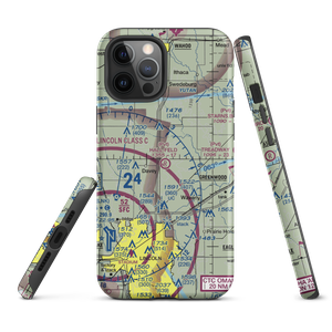 Hall-Feld Airport (68NE) VFR Sectional  Tough iPhone Case