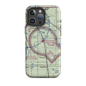 Hallock Municipal Airport (HCO) VFR Sectional  Tough iPhone Case