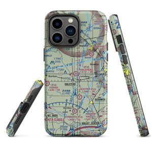 Halstead Airport (SN05) VFR Sectional  Tough iPhone Case