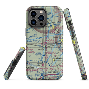 Halstead Airport (SN05) VFR Sectional  Tough iPhone Case