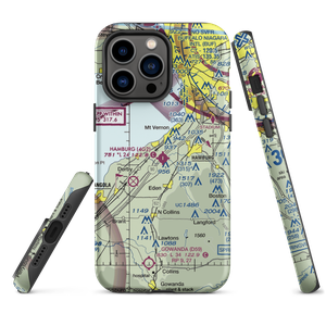 Hamburg Inc Airport (4G2) VFR Sectional  Tough iPhone Case