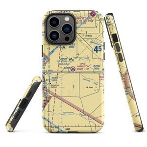 Hamilton Aircraft, Inc Airport (5TA0) VFR Sectional  Tough iPhone Case