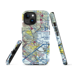 Hamilton Field (SRF) VFR Sectional  Tough iPhone Case