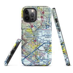 Hamilton Field (SRF) VFR Sectional  Tough iPhone Case