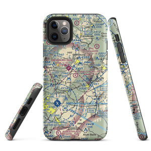 Hamilton Hill Airport (PS47) VFR Sectional  Tough iPhone Case