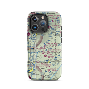 Hamilton Lake Seaplane Base (01F) VFR Sectional  Tough iPhone Case