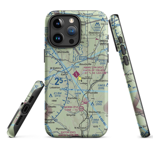 Hamilton Municipal Airport (VGC) VFR Sectional  Tough iPhone Case