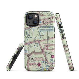 Hamilton Ranch Airport (8TS0) VFR Sectional  Tough iPhone Case