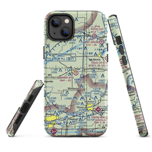 Hammer Airport (00IL) VFR Sectional  Tough iPhone Case