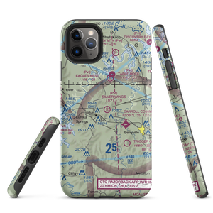 Hammer Field Airport (7AR0) VFR Sectional  Tough iPhone Case