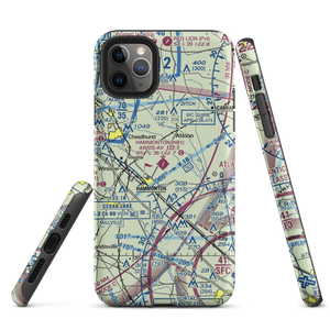 Hammonton Municipal Airport (N81) VFR Sectional  Tough iPhone Case