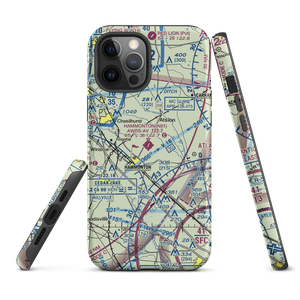 Hammonton Municipal Airport (N81) VFR Sectional  Tough iPhone Case