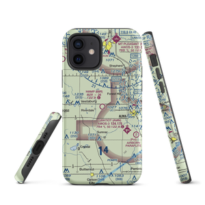 Hamp Airport (68R) VFR Sectional  Tough iPhone Case