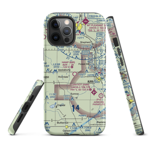 Hamp Airport (68R) VFR Sectional  Tough iPhone Case