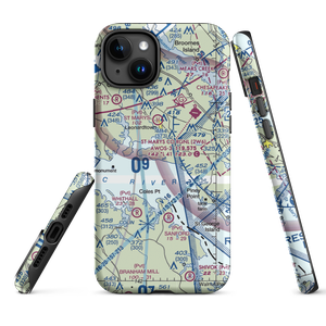 Hampton Airport (MD45) VFR Sectional  Tough iPhone Case