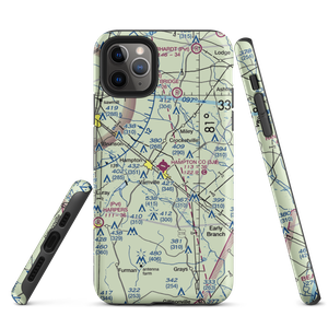 Hampton County Airport (3J0) VFR Sectional  Tough iPhone Case
