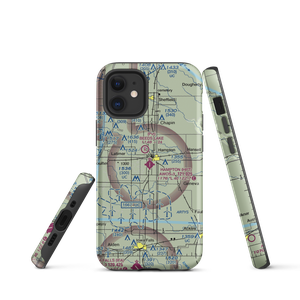 Hampton Municipal Airport (HPT) VFR Sectional  Tough iPhone Case